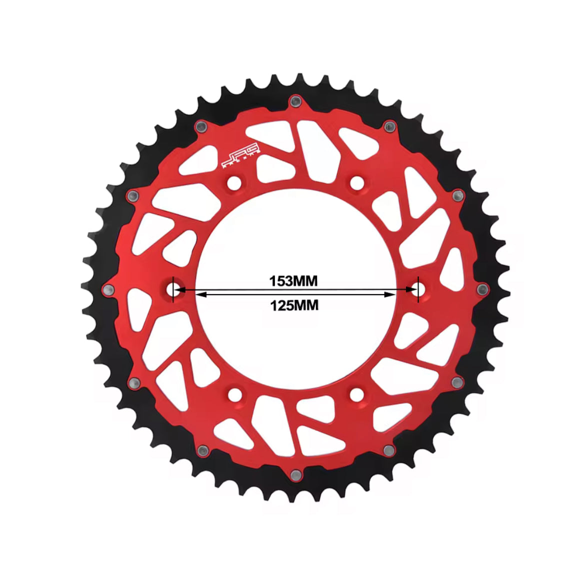 Chain Sprocket for CR125 CRF150F CR250 CR500
XR650R 450RR 350RR Motorcycle 45T 47T 48T
49T 50T 51T 52T