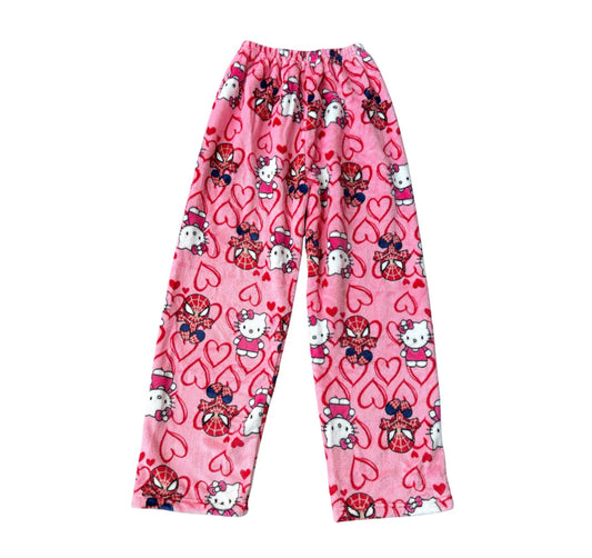 Hello KT x Spiderman Pajama Pants