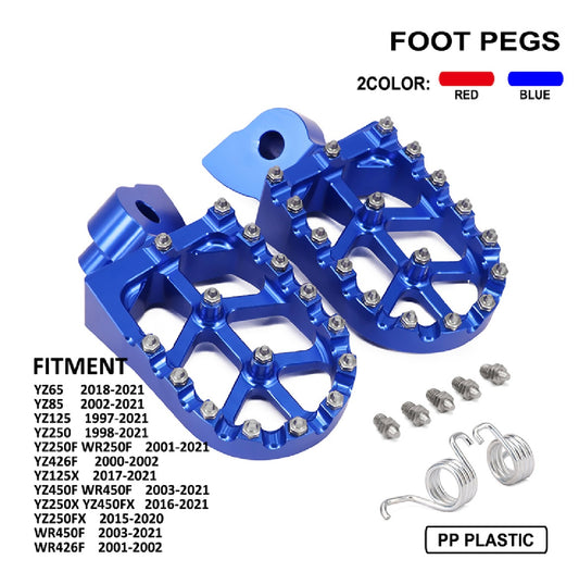 Foot pegs for Yamaha